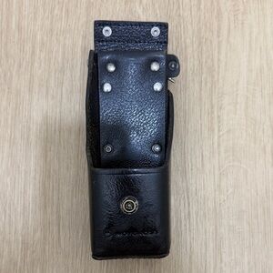 Motorola Black Leather Radio holster